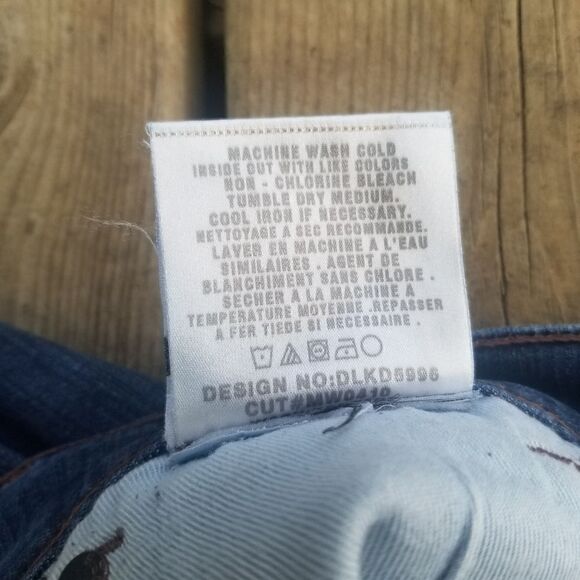 Y2K Joe's Provocateur Blue Jeans Medium Wash Mid Rise Bootcut Woman's 27 - Picture 6 of 8